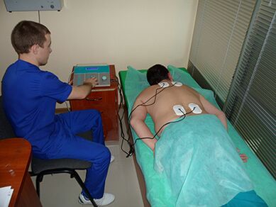 Medizinische Elektrophorese bei Prostatitis