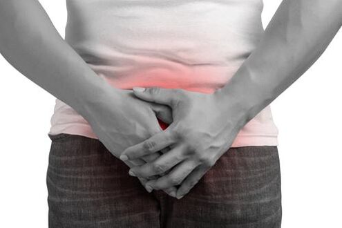 Dammschmerzen bei Prostatitis